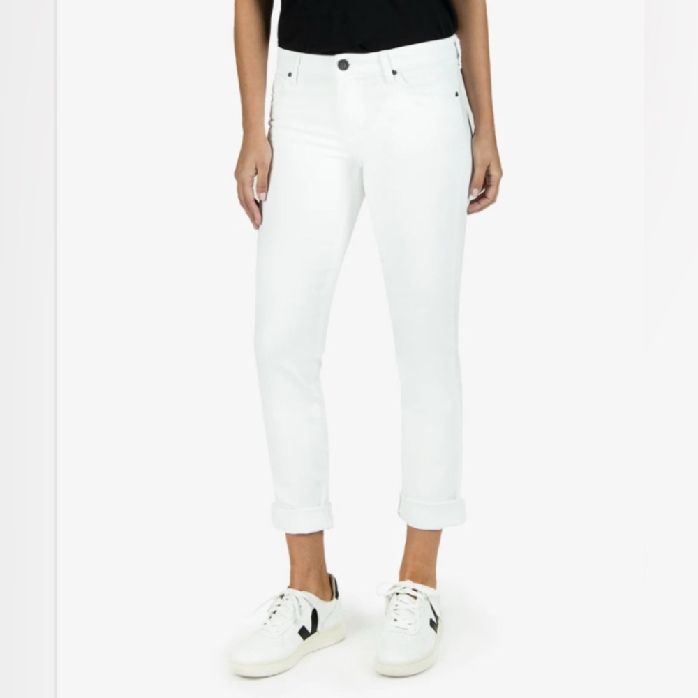 Kut from the Kloth Catherine Boyfriend Straight Leg Crop